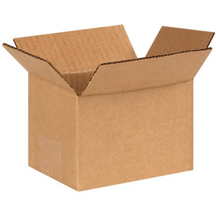 250 6x4x4 Corrugated Cardboard Boxes - Heavy Duty Shipping, Mailing & Moving Boxes for Secure Packing & Storage | Ideal for Home, Office & Warehouse Use