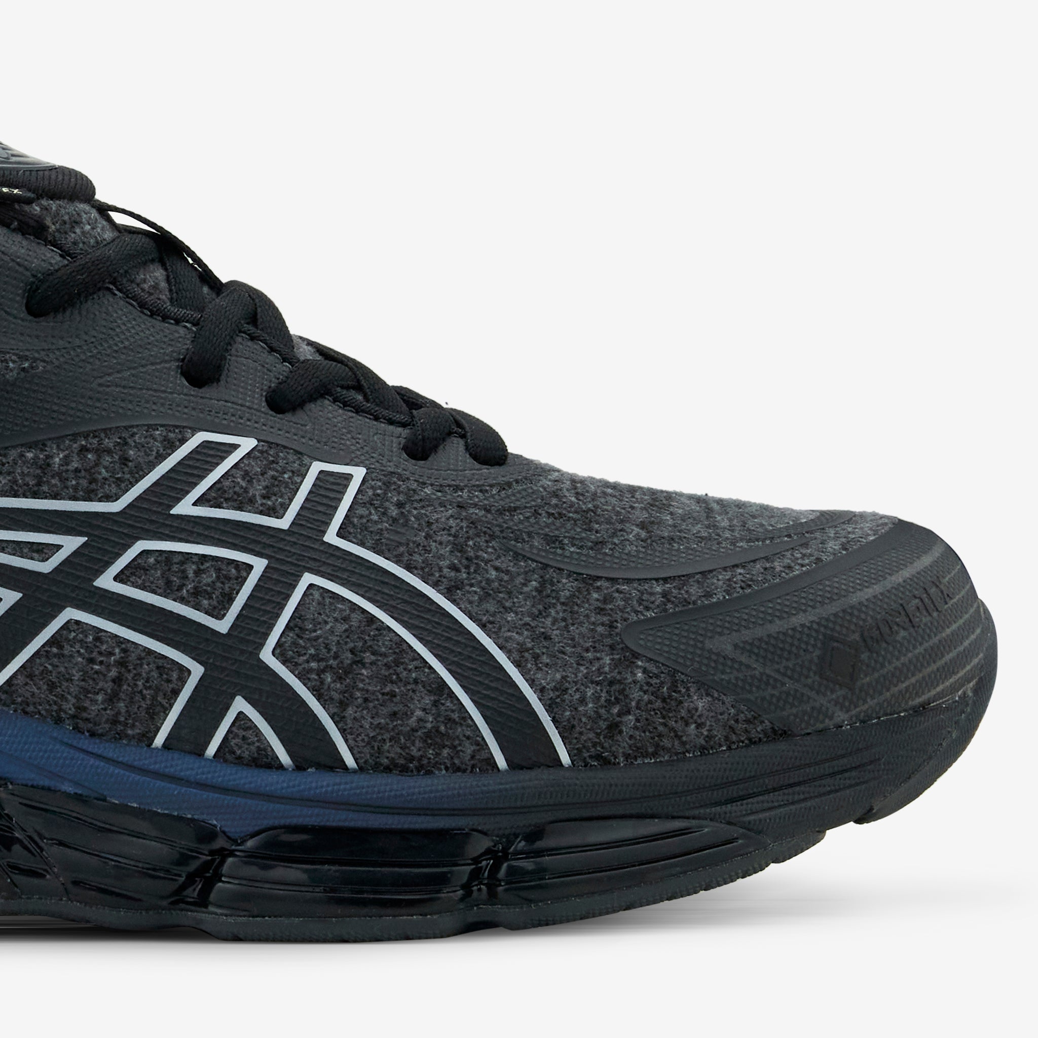 Dime x Gel Quantum 360 VIII GTX Running Shoes - Black & Pure Silver | Waterproof Trail Running Sneakers for Men | Perfect for Outdoor Jogging & Hiking Adventures
