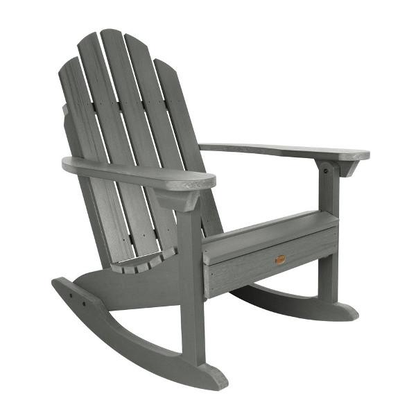 Premium Outdoor Classic Westport Adirondack Rocking Chair - All-Weather Resistant, Comfortable Patio & Garden Rocking Chair for Porch, Deck, Backyard Relaxation