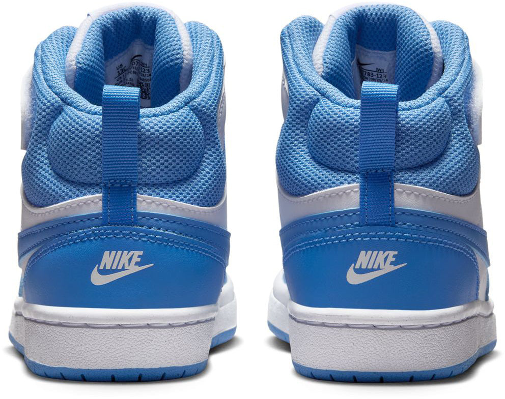 Court Borough Mid 2 Little Kids' Shoes - Comfortable Sneakers for Toddlers & Preschoolers - Perfect for School, Playground & Everyday Wear