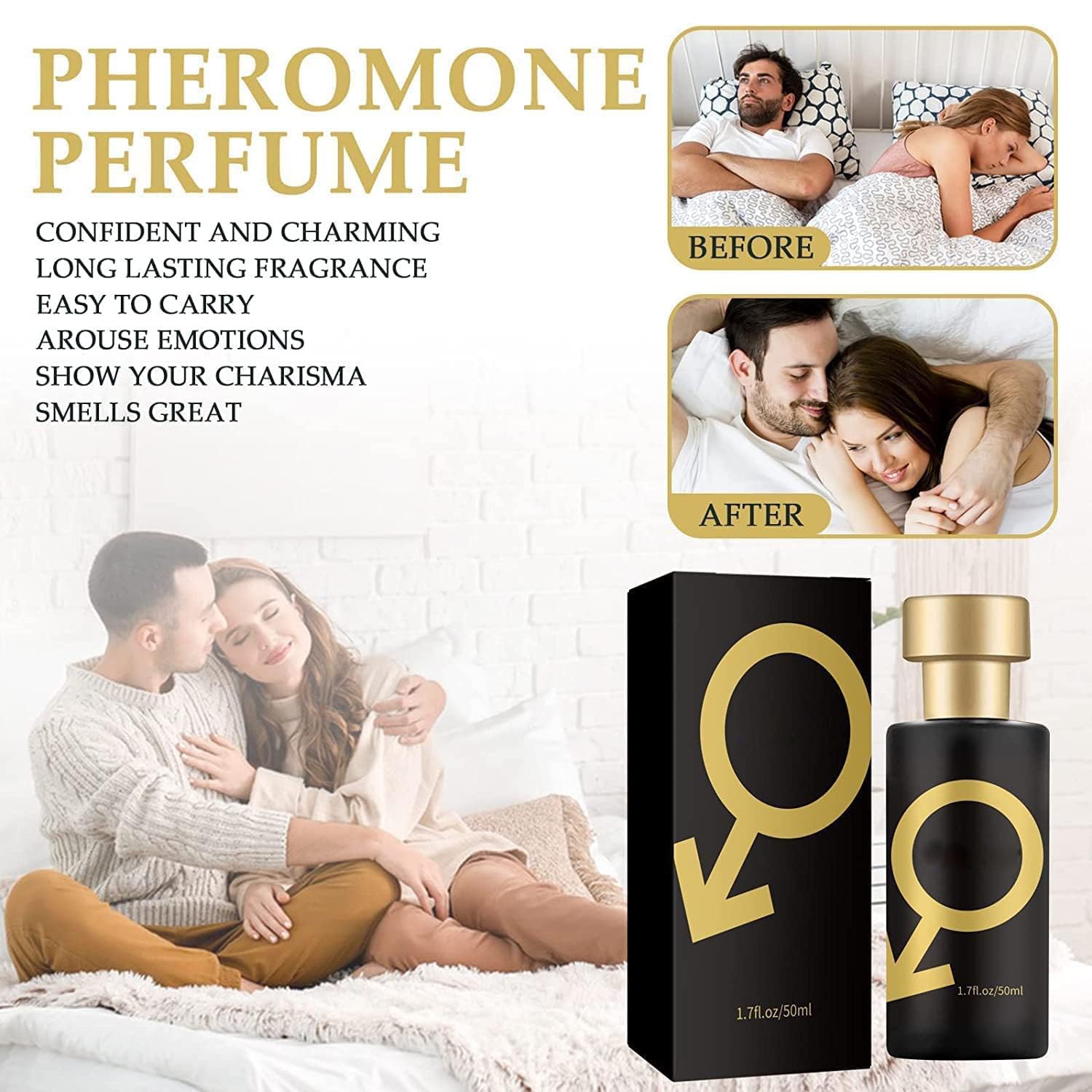 Alpha Touch Cologne for Men - Premium Pheromone Cologne to Attract Women - Long Lasting Fragrance for Date Night, Special Occasions & Everyday Confidence (1 Bottle)