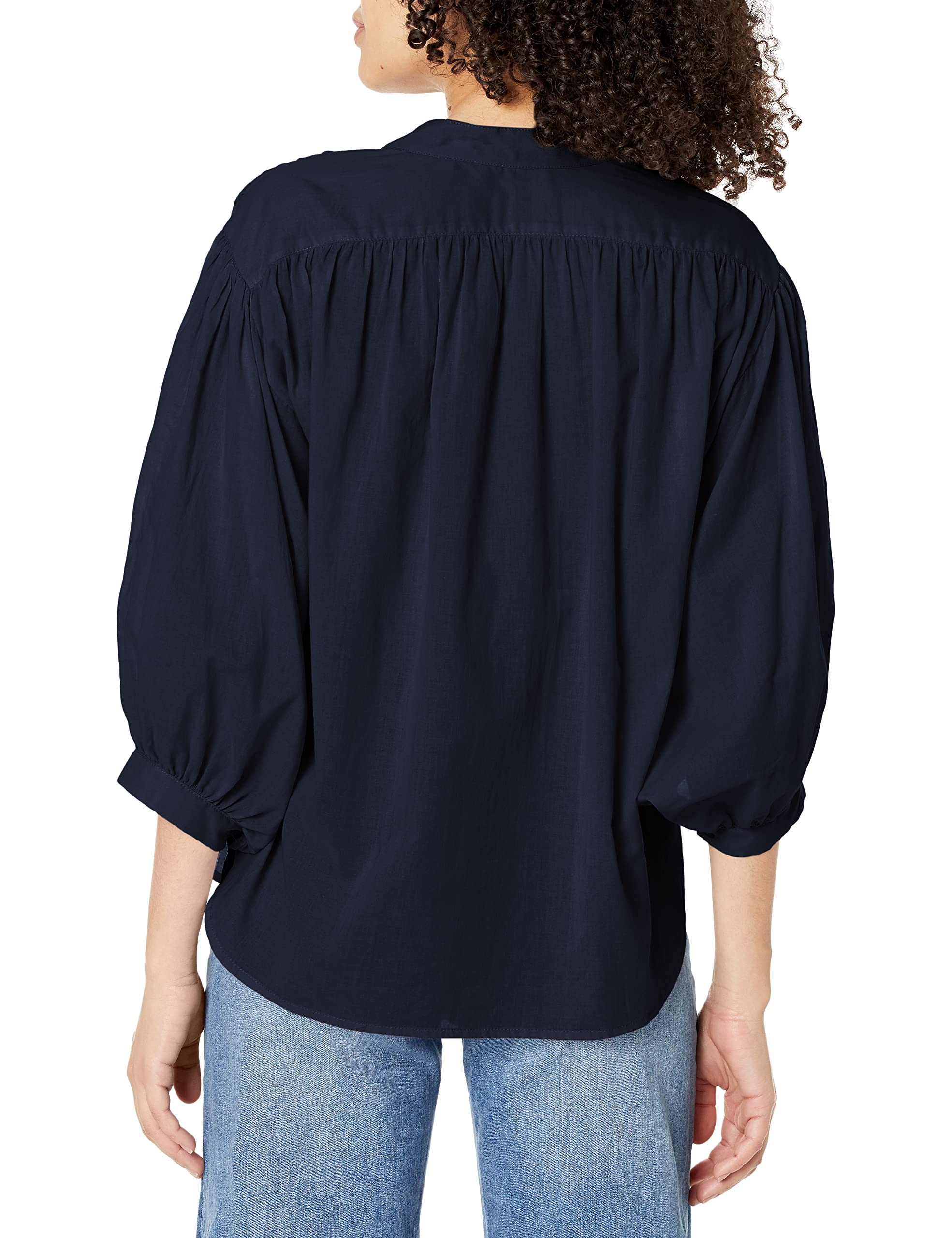Rebecca Taylor Women's Long Sleeve Button Down Shirt - Classic Casual & Office Wear Blouse for Work, Date Night & Everyday Outfits