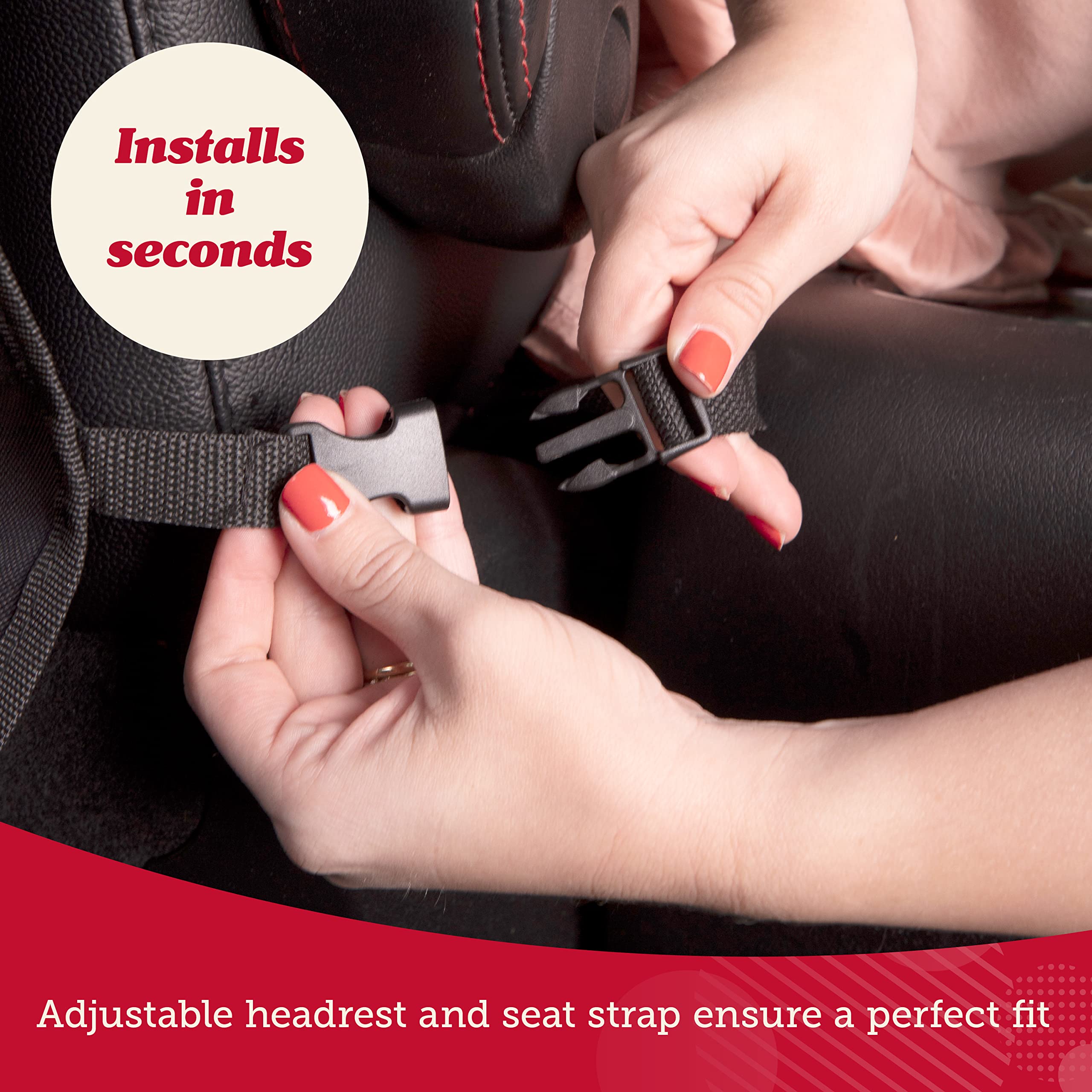 Lusso Gear Back Seat Cover for Kids (2 Pack) - Premium Waterproof Car Seat Protector with Kick Mats & 3 Storage Pockets - Protects Against Mud, Scratches & Spills - Ideal for Family Road Trips, School Runs & Pet Travel (Black)