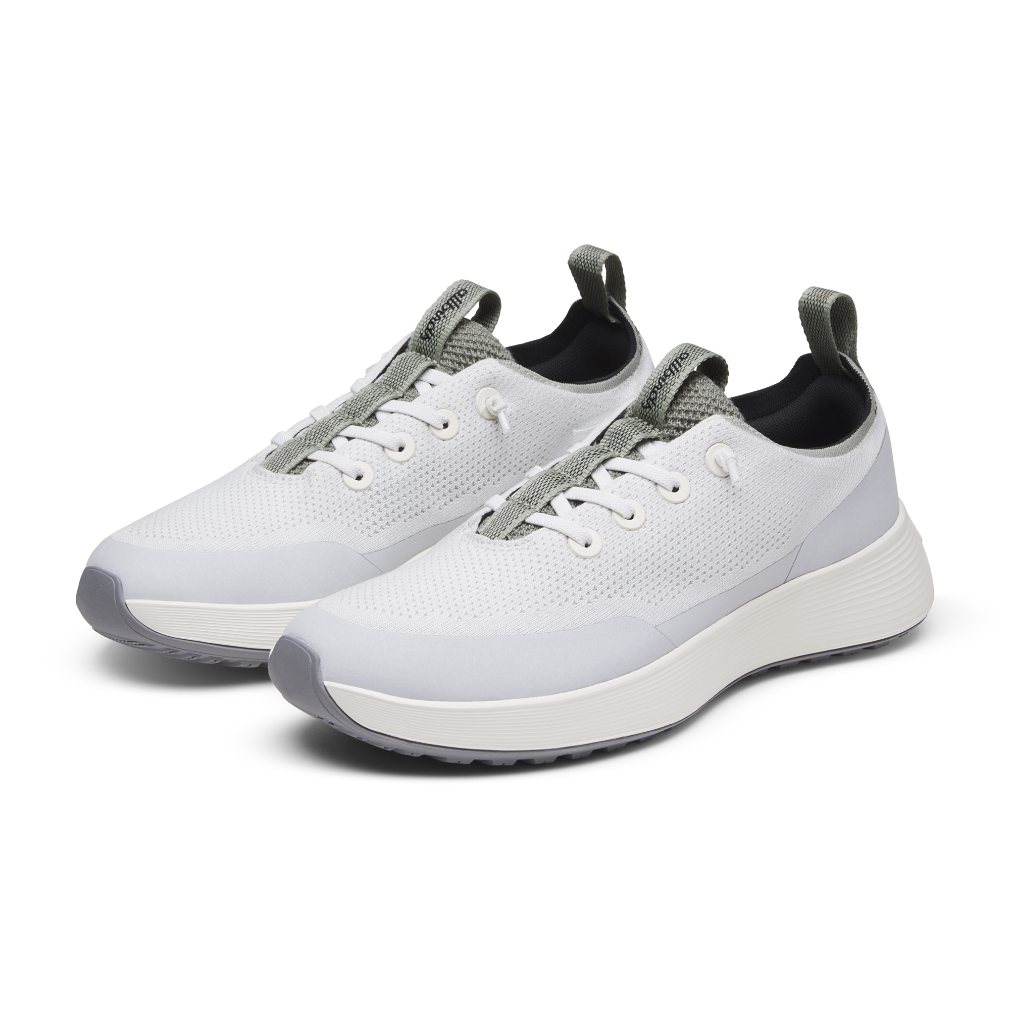 Men's Tree Runner Go Utility Sneakers - Blizzard/Hazy Pine with Natural White Sole | Lightweight Eco-Friendly Running Shoes for Men | Perfect for Jogging, Gym Workouts & Casual Wear
