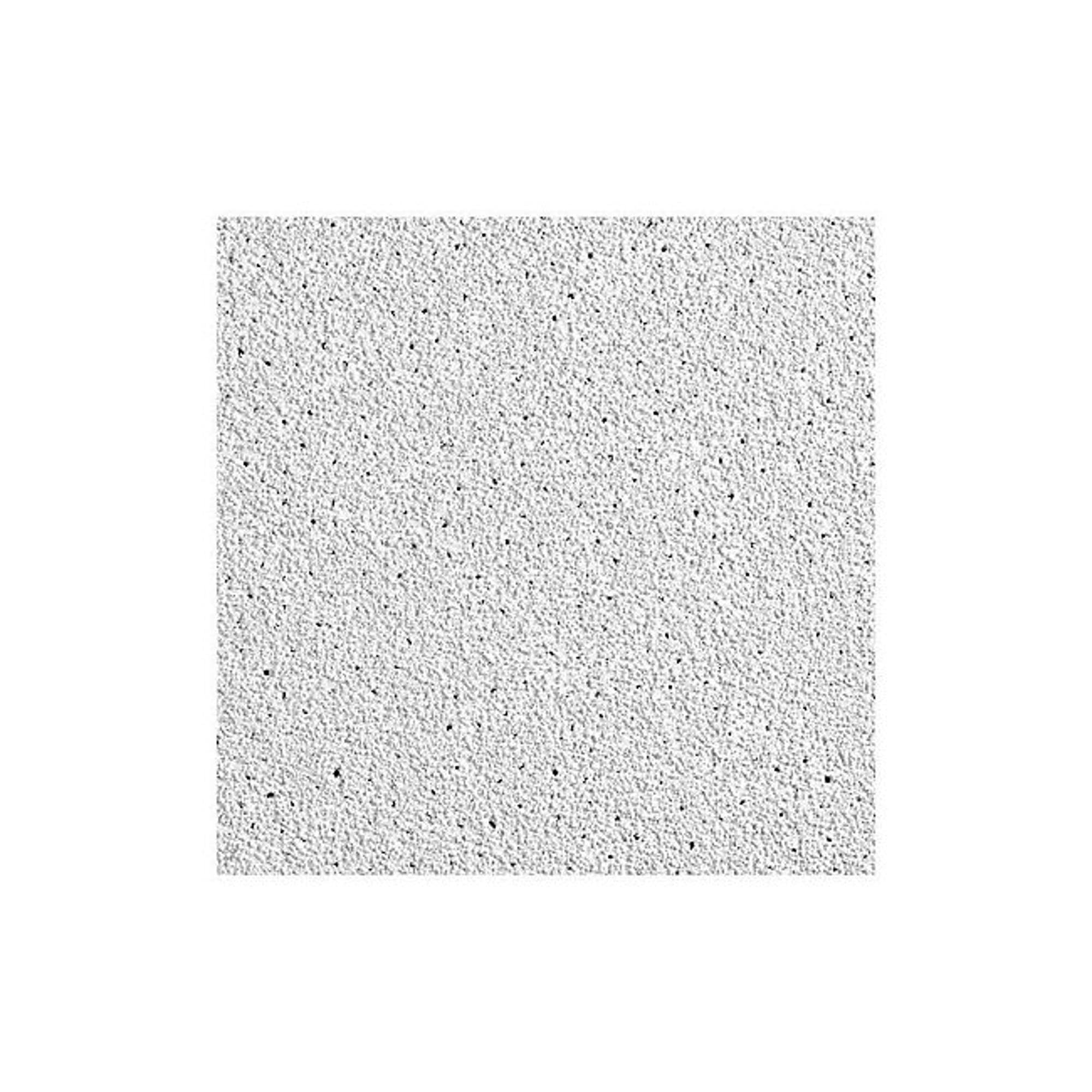 Armstrong 2x2 White Ceiling Tiles - 16 Pack Acoustic Drop Ceiling Panels for Suspended Grid System | Dune 1774 | Soundproof Office, Basement & Commercial Spaces