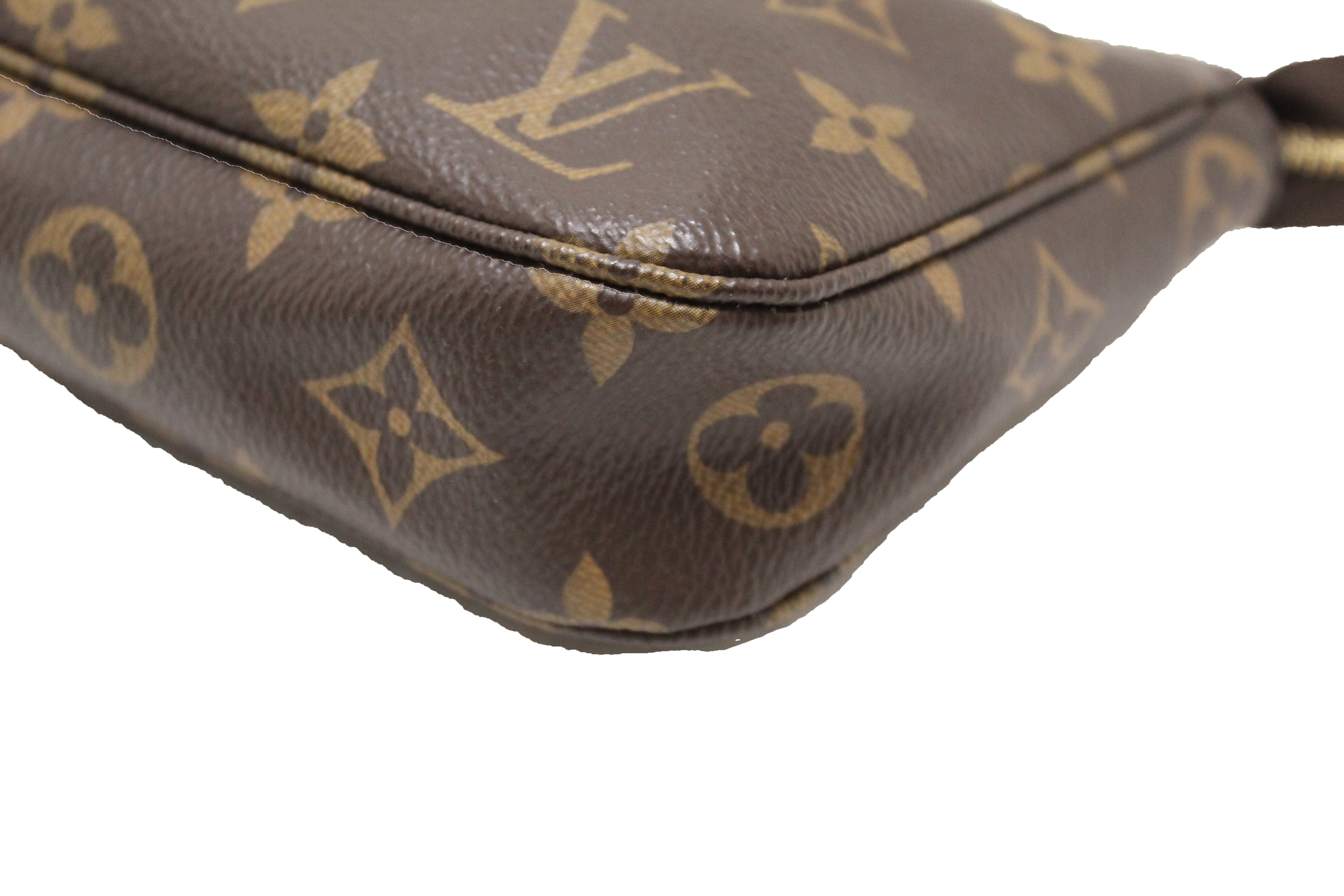 Authentic Louis Vuitton Monogram Pochette Accessories Bag - Luxury Crossbody Purse for Women, Perfect for Date Night & Evening Events