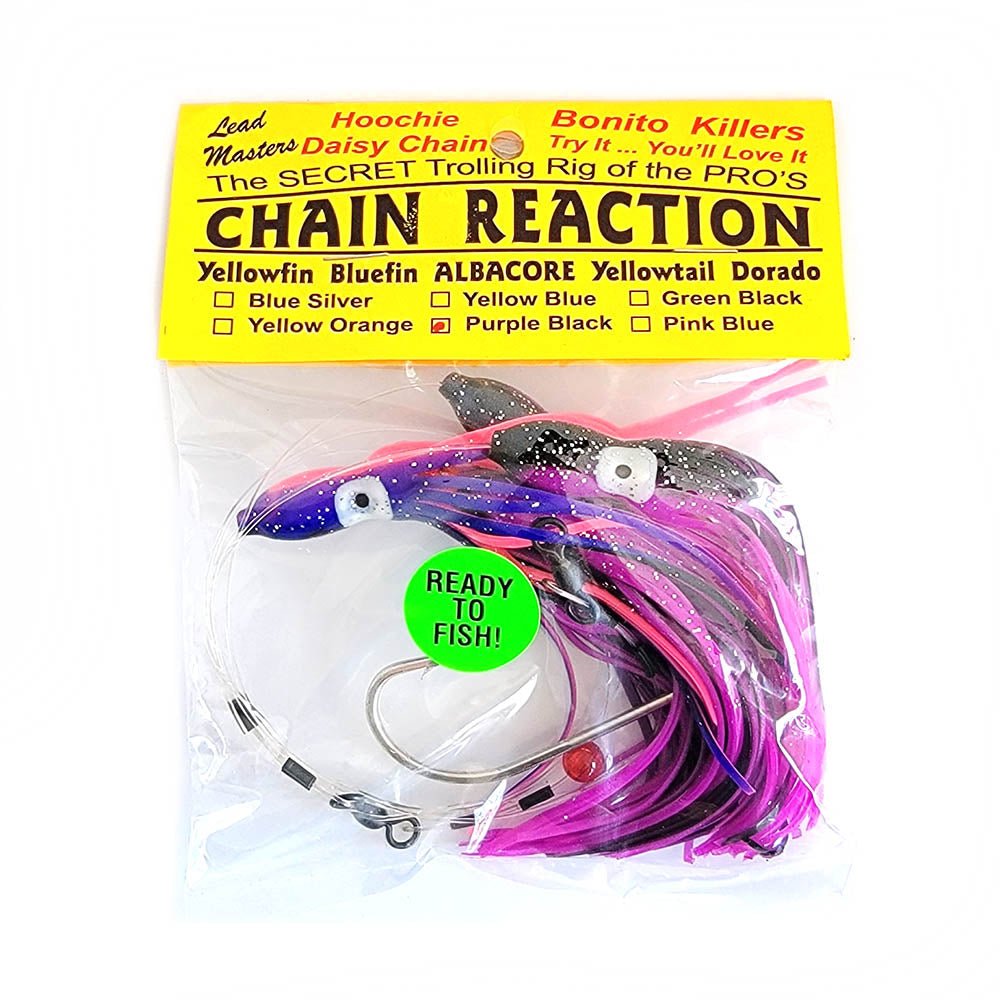 LM Chain Reaction Trolling Lures - Premium Saltwater Fishing Lures for Bass, Walleye & Trout - Ideal for Deep Sea, Lake & River Fishing Adventures