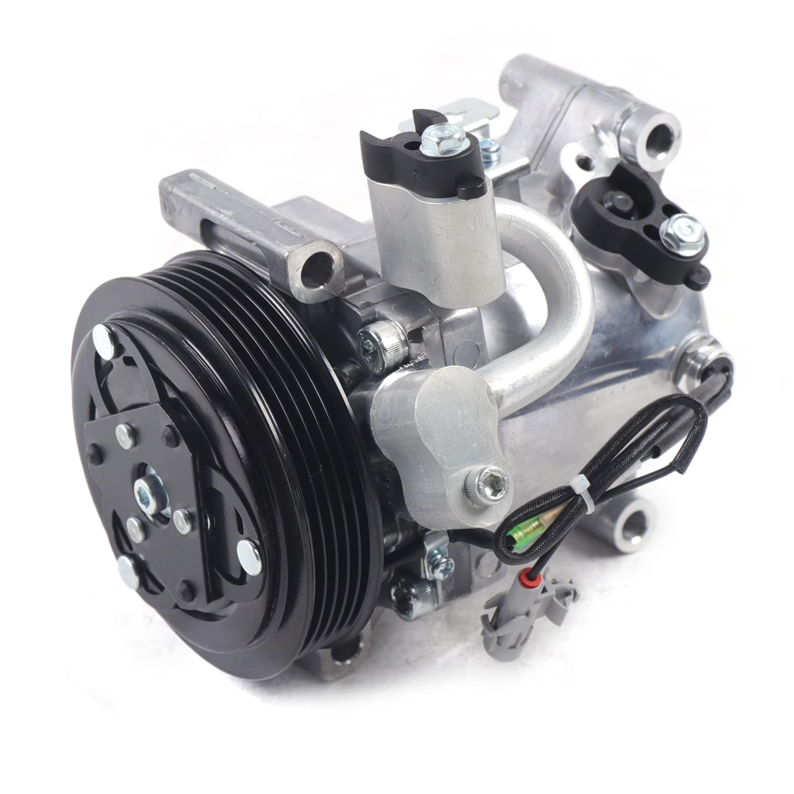 2007-2009 Suzuki SX4 2.0L AC Compressor with Clutch Set - 5-Groove Air Conditioning Replacement Part for Cooling System Repair & Summer Driving Comfort