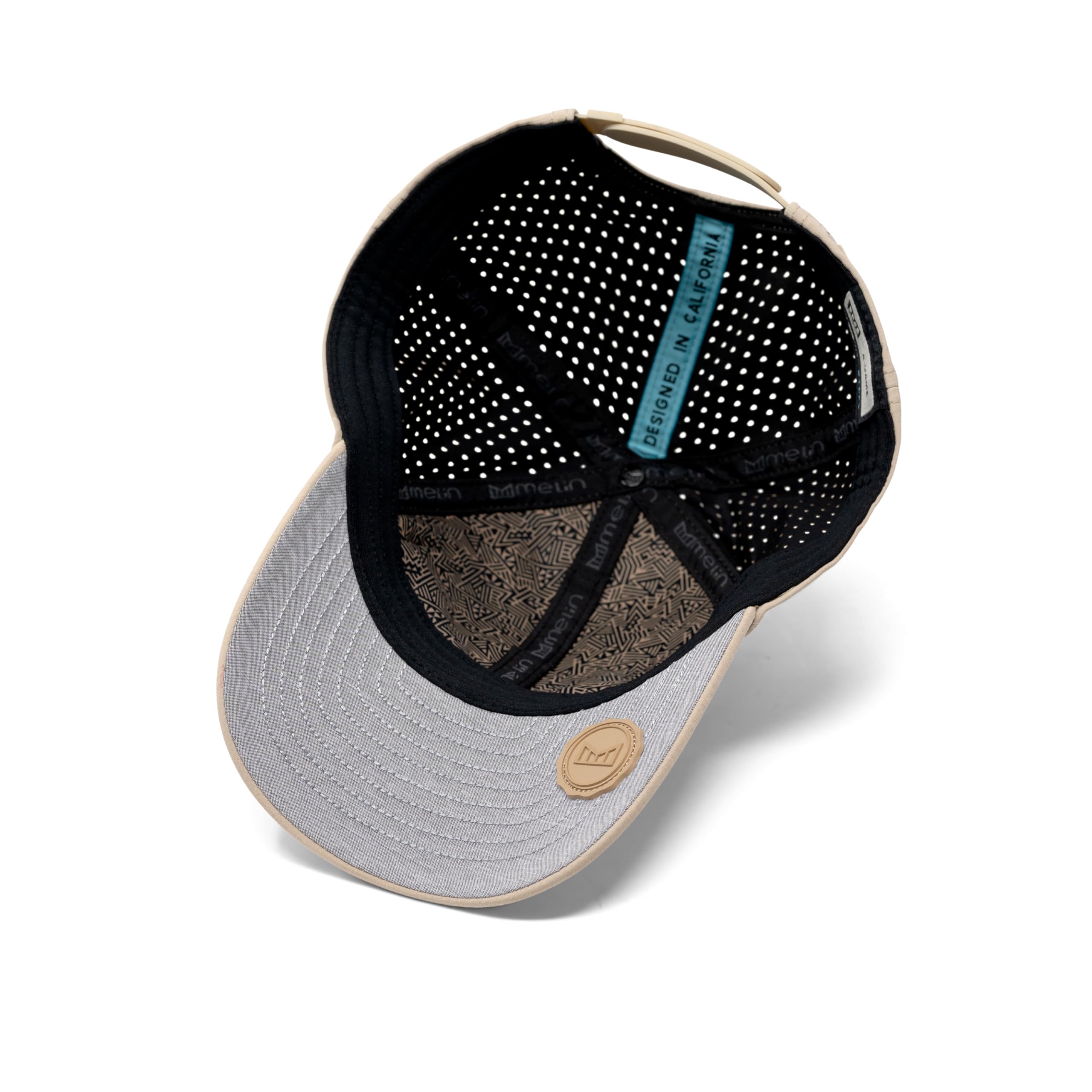 Melin A-Game Hydro Performance Snapback Hat - Water-Resistant Baseball Cap for Men & Women - Golf, Running, Workout & Outdoor Activities Hat - Perfect for Sports, Fitness & Daily Wear