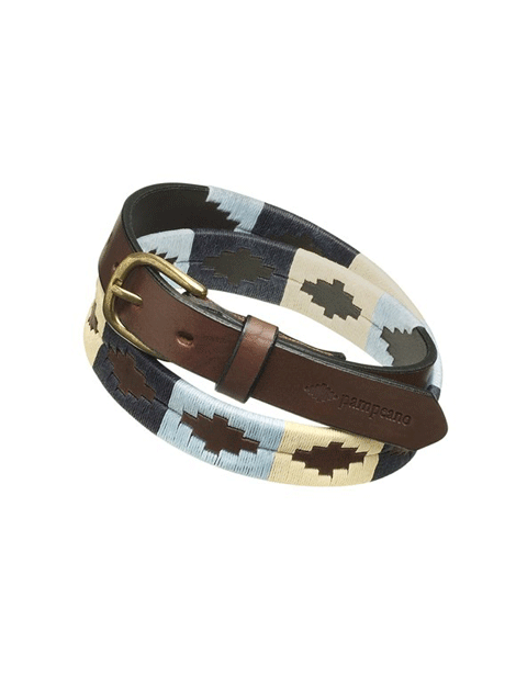 Premium Argentinian Polo Belt for Kids - Genuine Leather Adjustable Waistband - Perfect for Polo Matches, School Uniforms & Casual Wear
