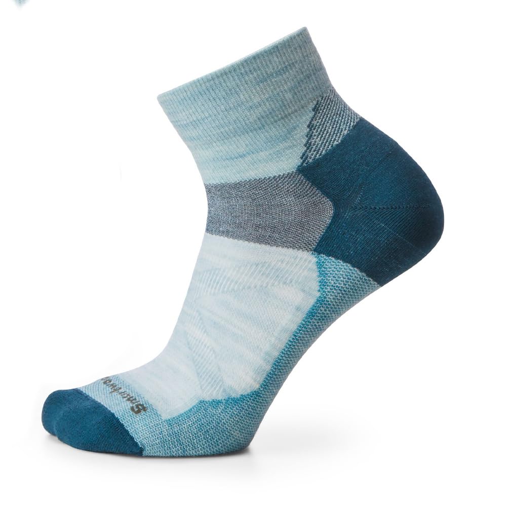 Smartwool Women's Bike Zero Cushion Merino Wool Ankle Socks - Breathable & Odor-Resistant Cycling Socks for Outdoor Sports & Everyday Comfort