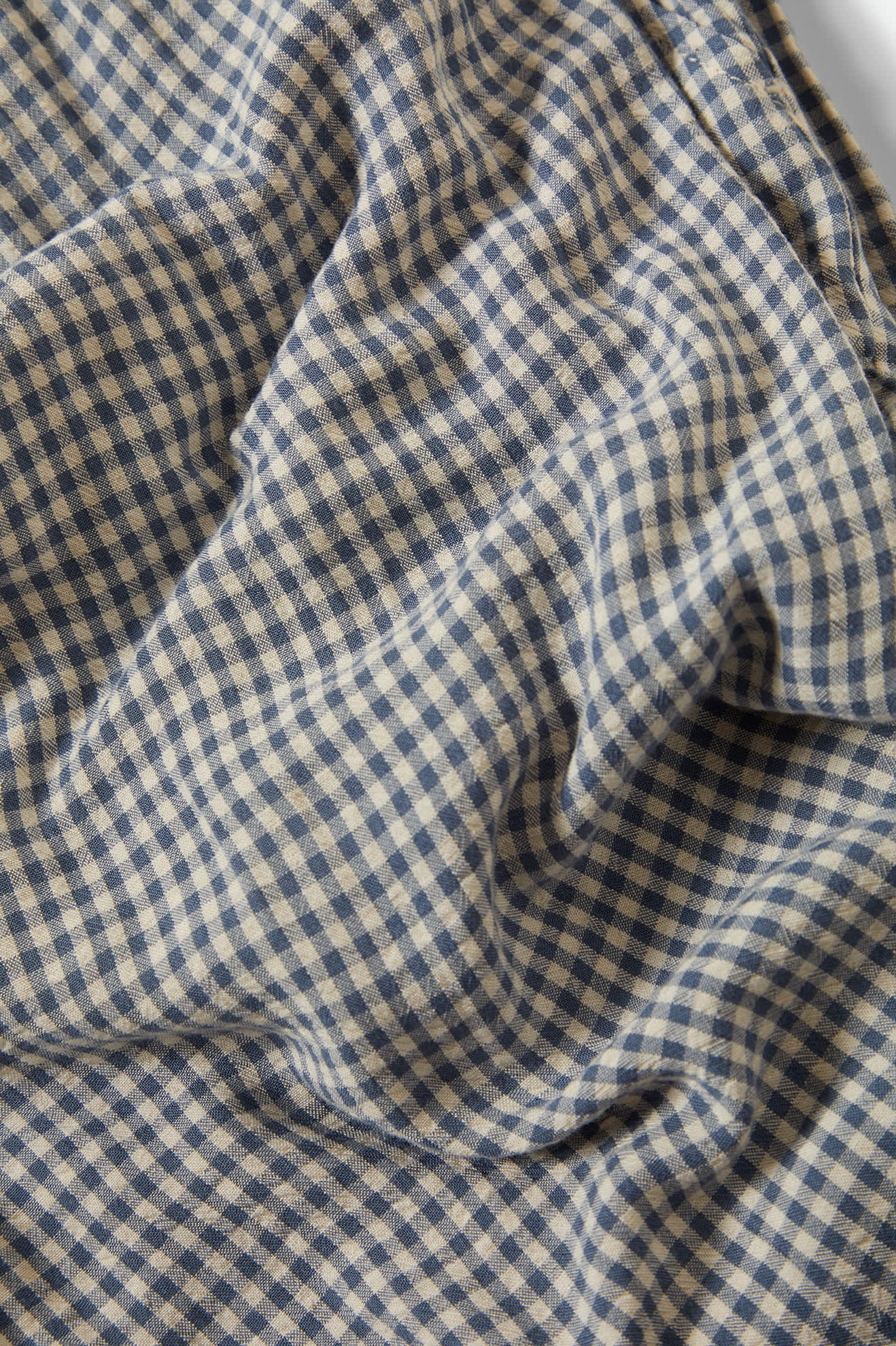 Hudson Lounge Pant Azure Blue Gingham - Soft Comfortable Pajama Pants for Women & Men - Perfect for Relaxing at Home, Lounging & Sleepwear
