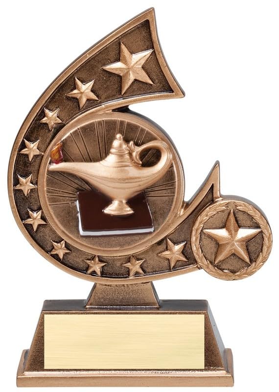 Comet Sports Trophy 5.75 Inches - Personalized Engraving Included - Perfect for Baseball, Soccer, Basketball Awards and Recognition Ceremonies