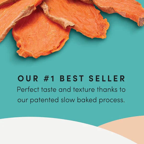 **Crump's Naturals Sweet Potato Dog Chews - All-Natural, Grain-Free Dog Treats for Training, Chewing & Dental Health - Perfect for Small, Medium & Large Breeds**
