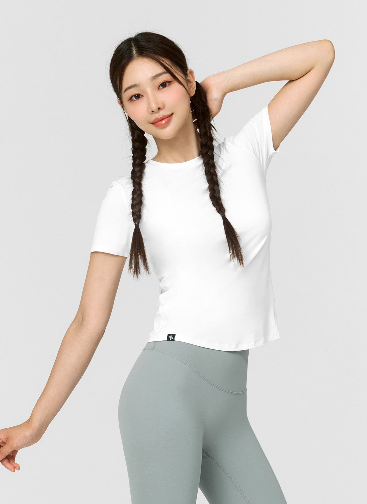 1+1 Ice Feather Light Short Sleeve T-Shirts - Ultra Soft & Breathable Summer Tops for Women - Perfect for Casual Wear, Beach Outings & Yoga