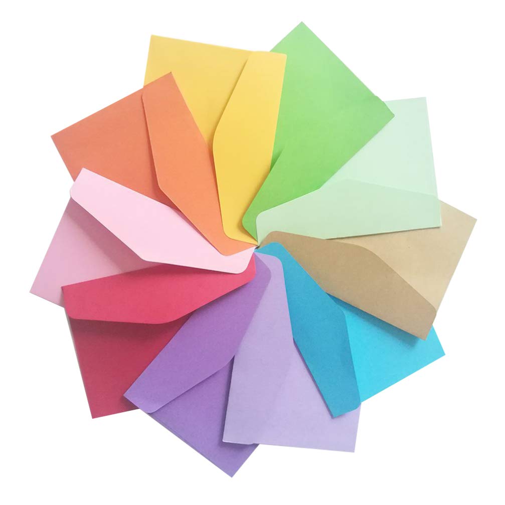 NUOBESTY 30pcs Mini Vellum Envelopes for Bank Notes, Cards - Assorted Colors, Business & Gift Use - Perfect for Wedding Invitations, Greeting Cards, Money Gifts & Party Favors