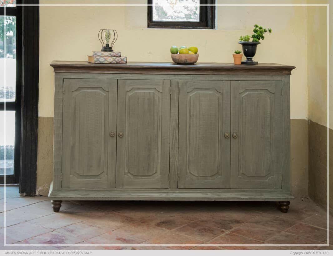 Margot Sofa Table IFD7021CNSGN - Modern Console Table for Living Room, Entryway & Hallway - Narrow Side Table with Storage Shelf - Perfect for Small Spaces & Home Decor