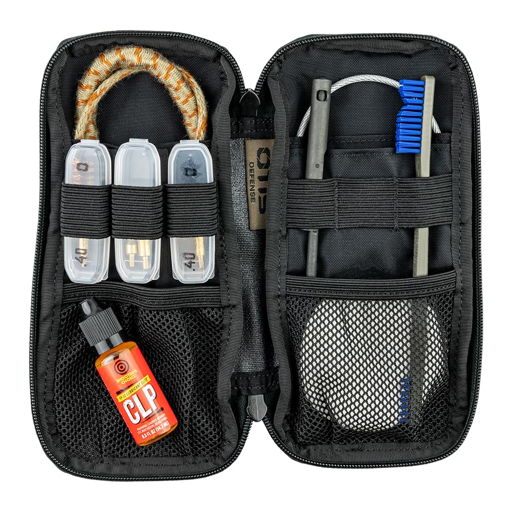 Otis Technology Defender Series Gun Cleaning Kit - Premium Rifle & Pistol Cleaning Tools (Select Your Caliber) | Perfect for Firearm Maintenance, Hunting, and Shooting Range Use