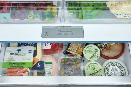 Frigidaire Gallery GRFS2853AF 27.8 Cu. Ft. Standard Depth French Door Refrigerator - Stainless Steel | Energy Efficient, Spacious Design for Modern Kitchens & Family Homes