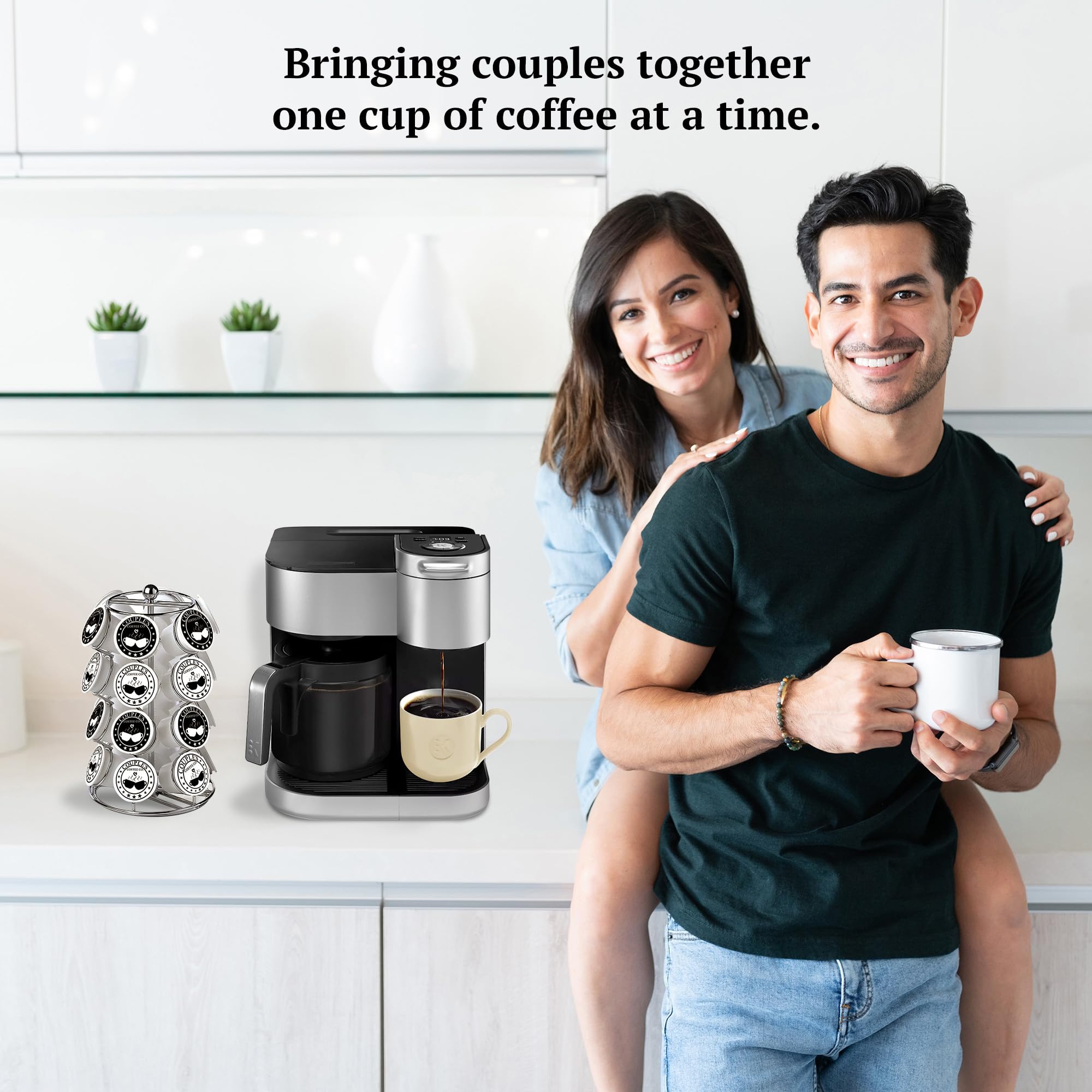 Premium Arabica Coffee Pods - Medium Dark Roast K-Cups (24 Count) for Keurig Brewers | Perfect for Home & Office