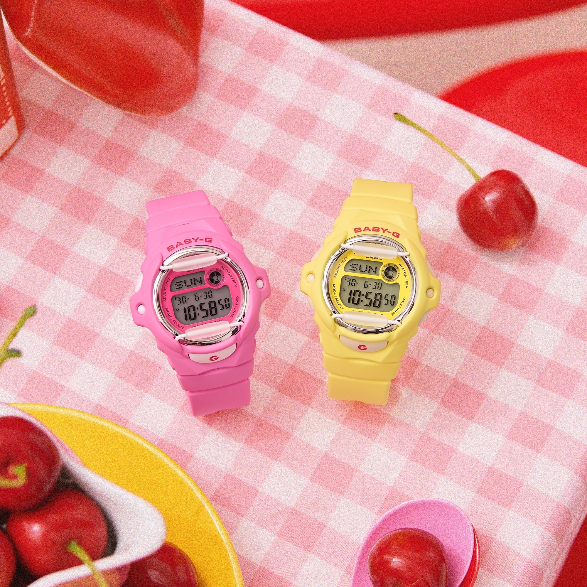CASIO BABY G BG-169CH-7 Digital Watch for Women - Shock Resistant, Water Resistant, LED Backlight - Perfect for Sports, Outdoor Activities & Daily Wear