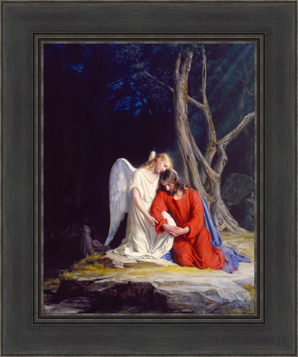 Gethsemane By Carl Bloch - Religious Wall Art, Jesus Christ Painting, Biblical Home Decor for Church, Living Room & Prayer Space
