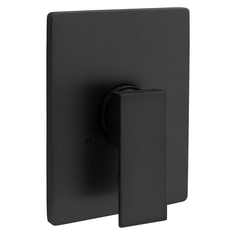 ZLINE Bliss Rainfall Shower Faucet in Matte Black - Modern Bathroom Fixture for Spa-Like Experience | Perfect for Master Bath, Guest Bath & Luxury Home Renovation