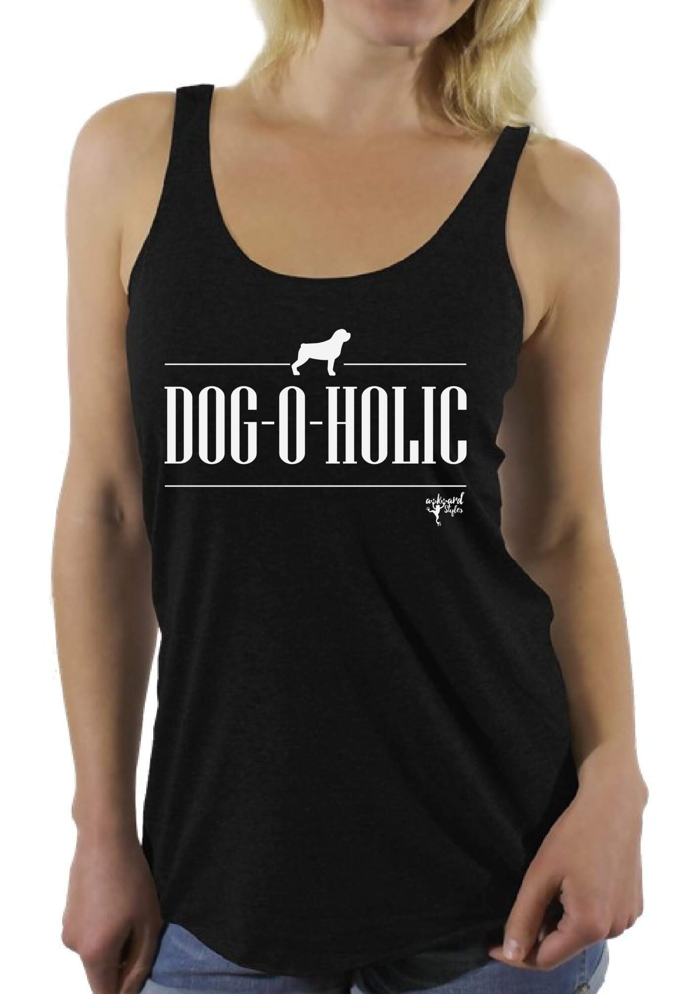 Funny Dog Lover Racerback Tank Top - Cute Pet Sayings Graphic Tee for Women & Men - Perfect Gift for Animal Lovers - Gym, Running, Casual Wear