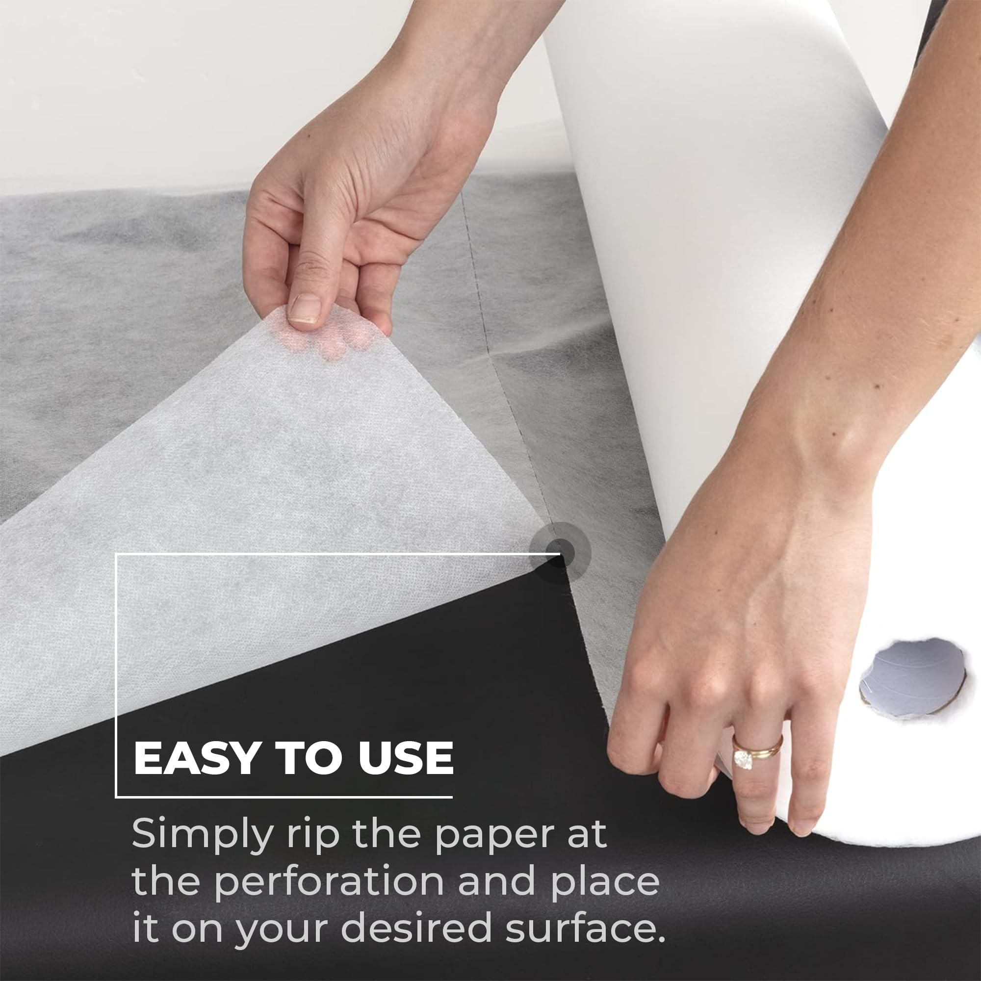 Disposable Massage Bed Cover - 6 Rolls (60 Sheets Per Roll), 31.5