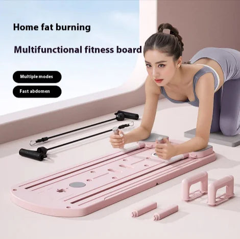 All in One Home Fitness Board - Versatile Workout Equipment for Core Strength, Balance & Full Body Training | Perfect for Home Gym, Yoga, Pilates & Rehabilitation Exercises