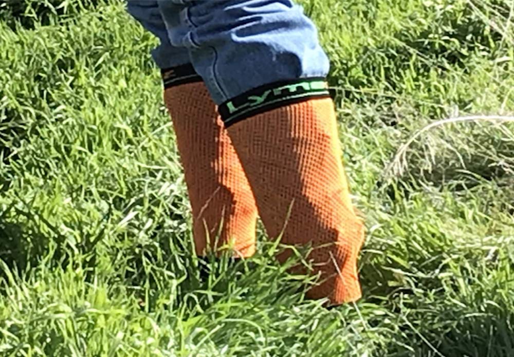 Stretch Mesh Tick Repellent Leg Gaiters for Hiking, Camping & Outdoor Activities - Lightweight Bug Protection for Men & Women