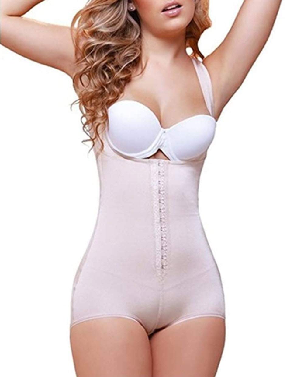 936 Vedette High Back Wide Strap Bodysuit - Women's Sexy Shapewear for Tummy Control & Body Shaping - Perfect for Dresses, Evening Wear & Special Occasions