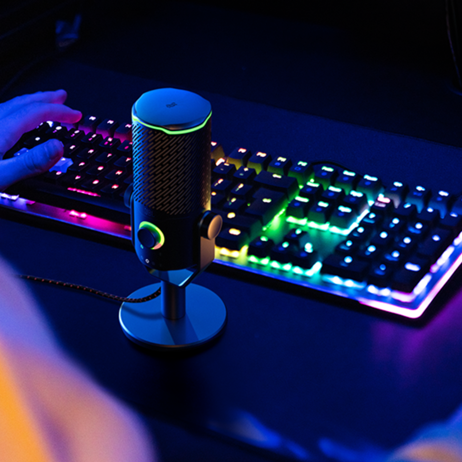 JBL Quantum Stream Studio Streaming Microphone - Professional USB Condenser Mic for Gaming, Podcasting & Live Streaming - Perfect for Twitch, YouTube & Discord