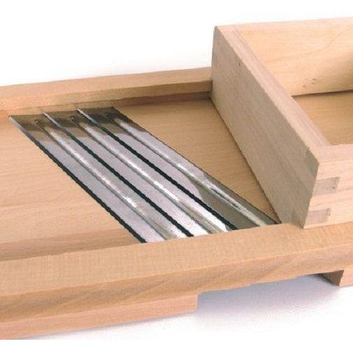 Premium K&K Keramik Beech Wood Cabbage Shredder - Durable Manual Vegetable Slicer for Coleslaw, Sauerkraut & Salad Prep - Perfect for Home Kitchens & Restaurants