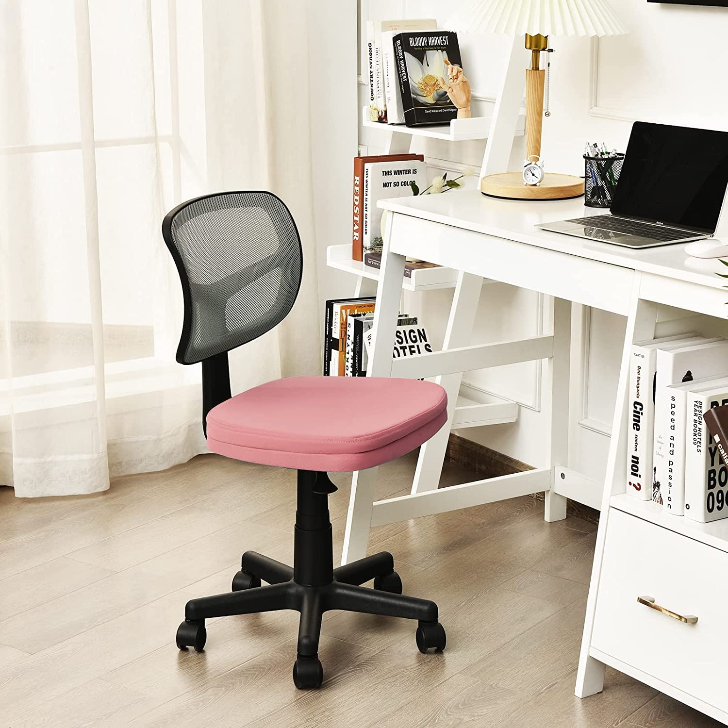LUARANE Kids Desk Chair - Adjustable Height Low Back Office Chair with Ergonomic Y-Shaped Support for Children's Study & Gaming - Perfect for Bedroom, Living Room & Kids Room
