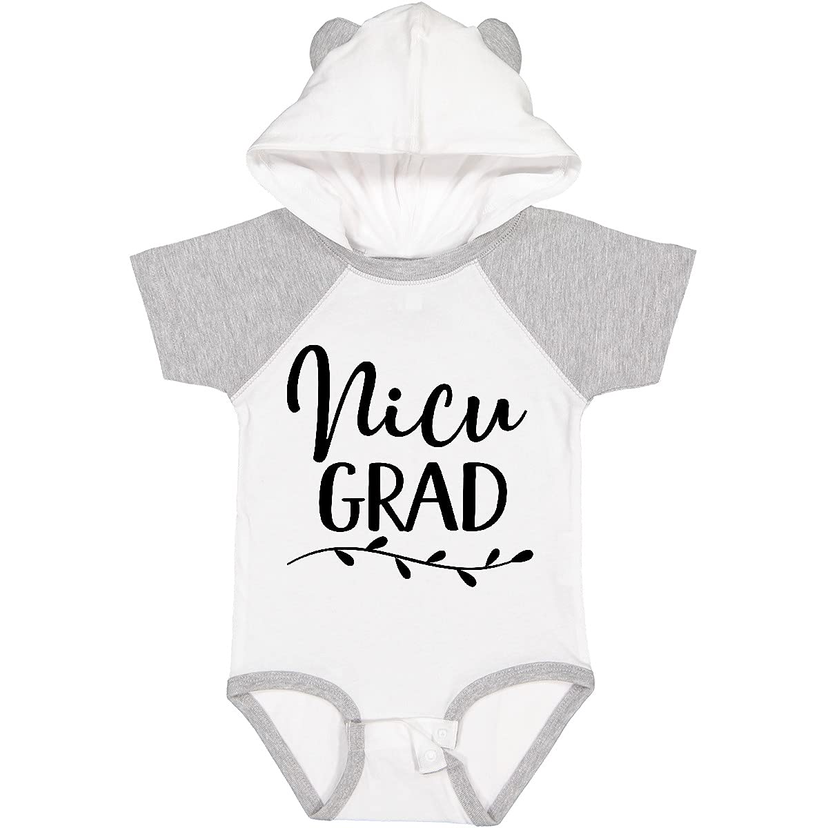 Inktastic NICU Graduate Baby Outfit - Cute Infant Bodysuit for Newborns & Preemies - Perfect for NICU Graduation, Baby Showers & First Photos