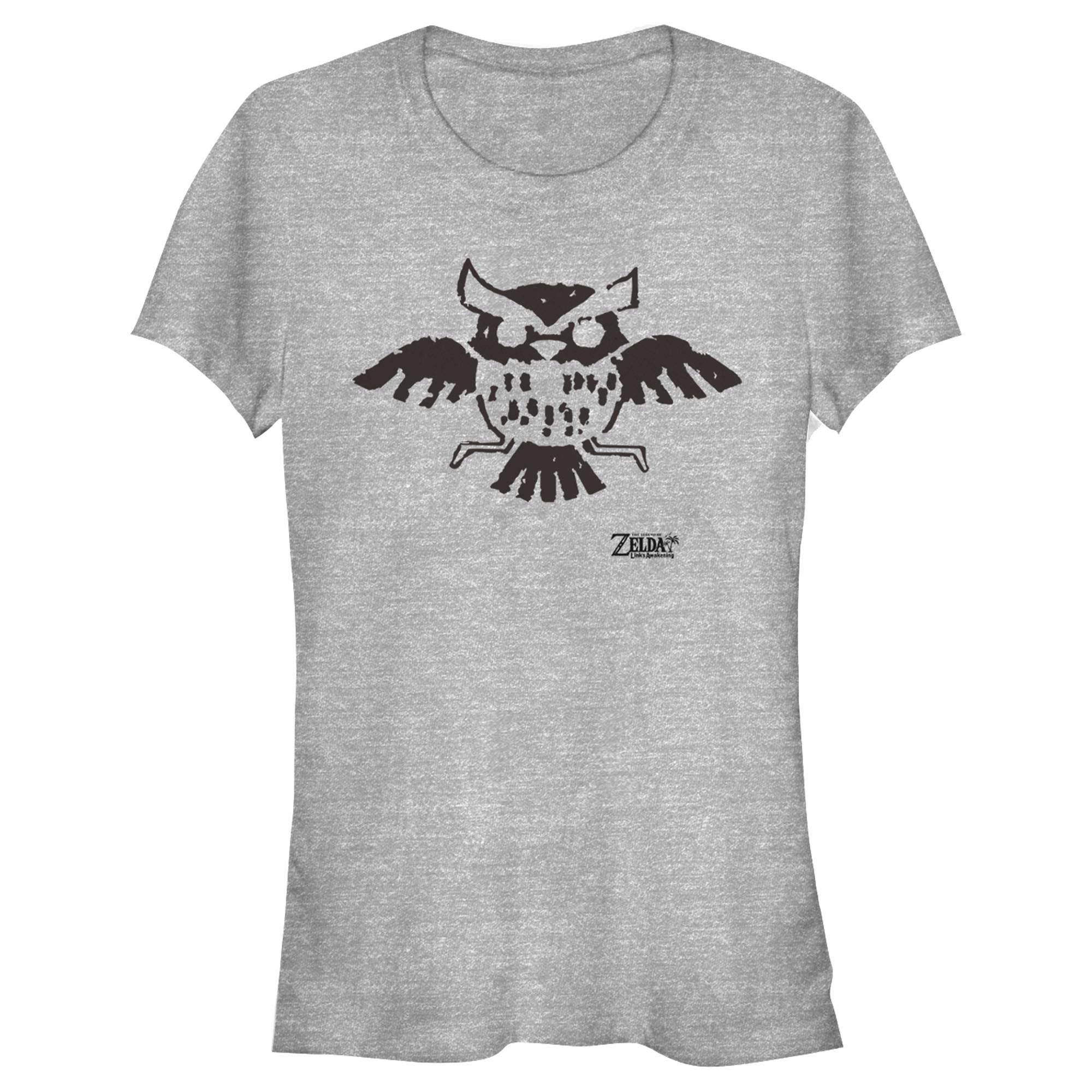Nintendo Legend of Zelda Link's Awakening Owl Hieroglyphic T-Shirt for Teens - Official Licensed Video Game Merchandise for Gaming Fans & Cosplay