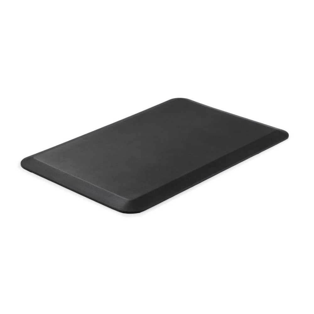 Anti-Fatigue Standing Mat for Office & Home - Memory Foam Support Cushion for Comfortable Work & Kitchen Use - Black