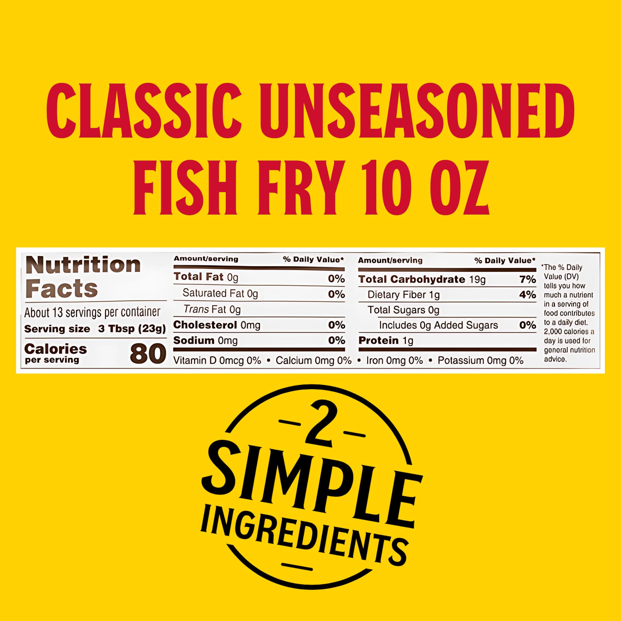 Louisiana Fish Fry Classic Fish Fry Seasoning - 50lb Bulk Bag for Restaurants & Catering | Perfect for Fried Fish, Seafood, Chicken & More | Commercial Food Service Use