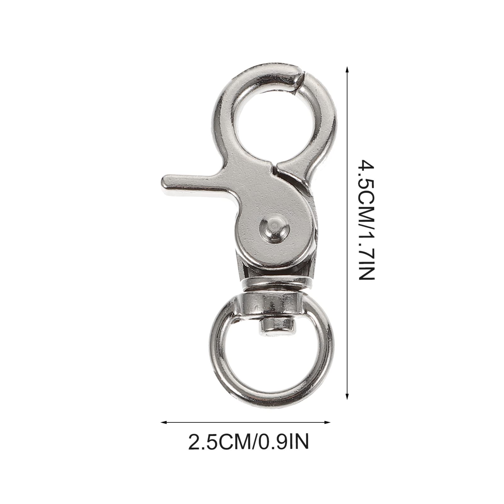 Stainless Steel Bird Cage Lock Clip - Secure Door Buckle Lock Claw for Parrots & Small Pets (5-Pack) | Perfect for Travel, Home & Outdoor Use