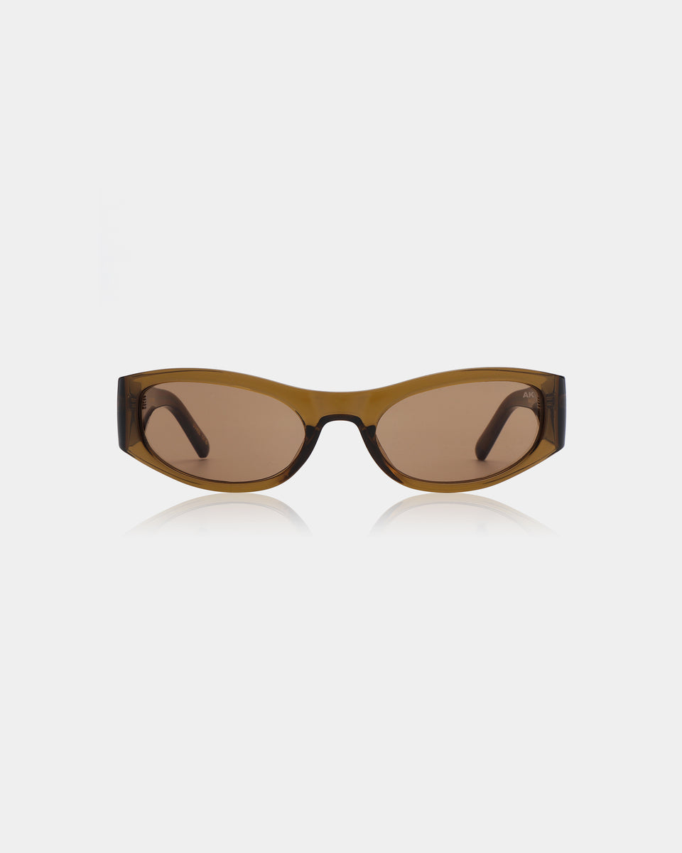 A. Kjaerbede Smoke Transparent Gust Sunglasses - Stylish & Lightweight for Outdoor Activities, Driving & Fashion