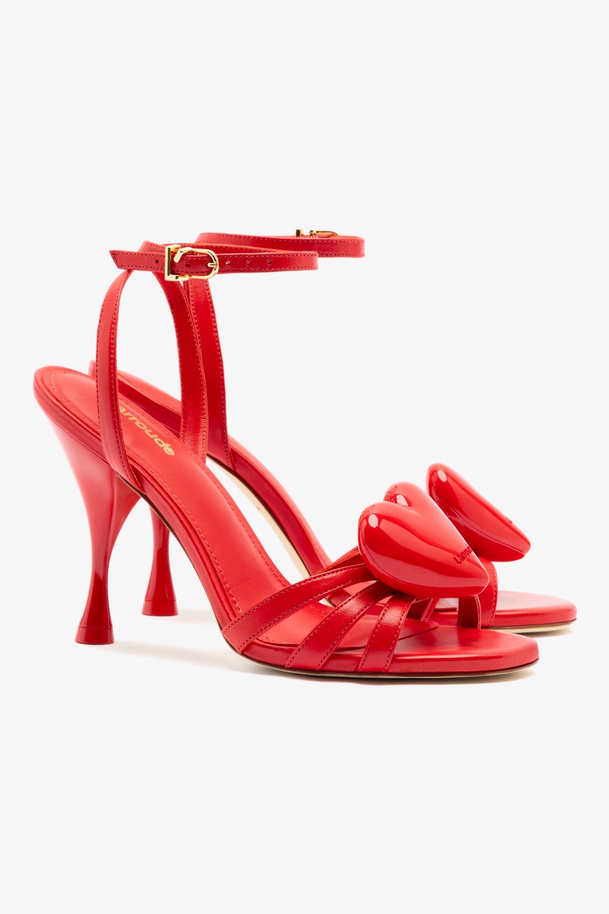 **Amore Women's Scarlet Leather Sandals - Comfortable & Stylish Summer Shoes for Beach, Walking & Casual Outings**