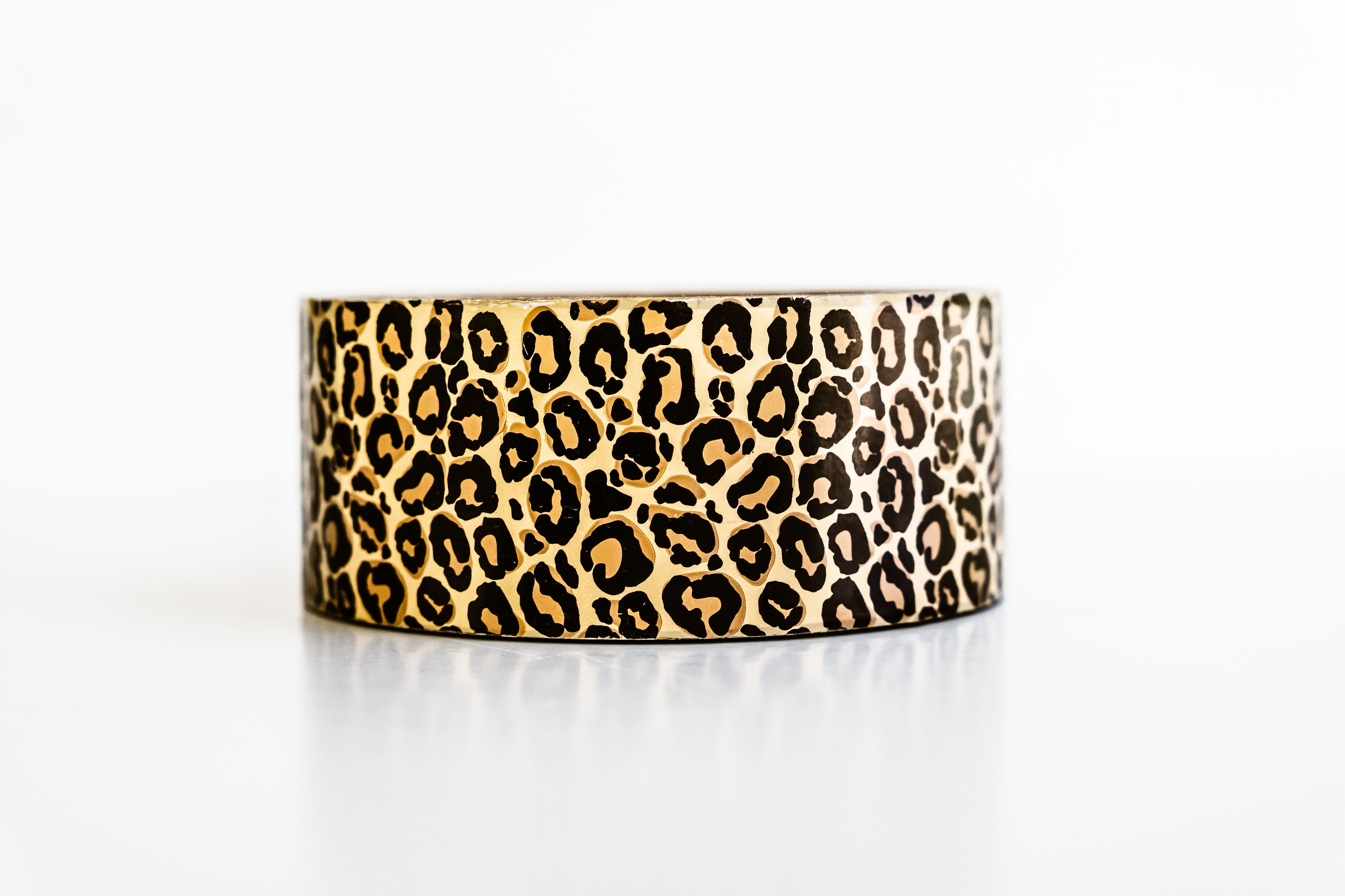 Leopard Print Packaging Tape - Self-Adhesive, Waterproof, Strong Hold for Shipping Boxes, Gifts, and DIY Crafts | Perfect for Ecommerce, Home, and Office Use