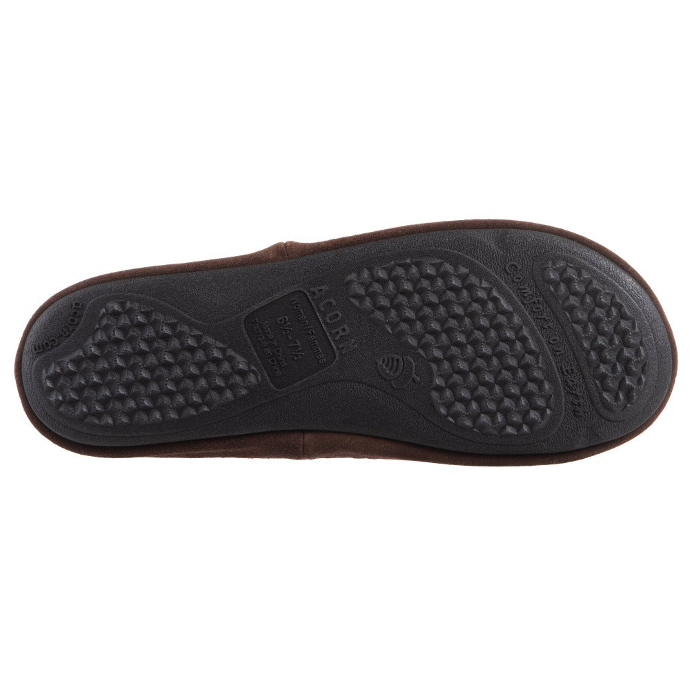 Women's Cozy Forest Mule Slippers with Non-Slip Indoor/Outdoor Sole - Soft House Shoes for Relaxing at Home, Quick Errands & Backyard Comfort