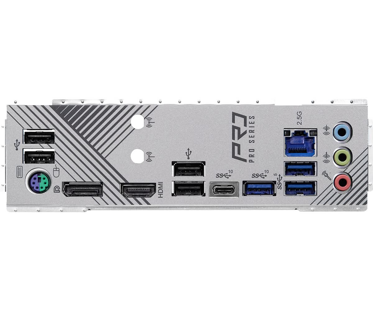 ASRock Z790 Pro RS ATX Motherboard - Intel LGA 1700 Socket, DDR5 RAM Support, PCIe 5.0 | Perfect for Gaming PC Builds, Content Creation & High-Performance Workstations
