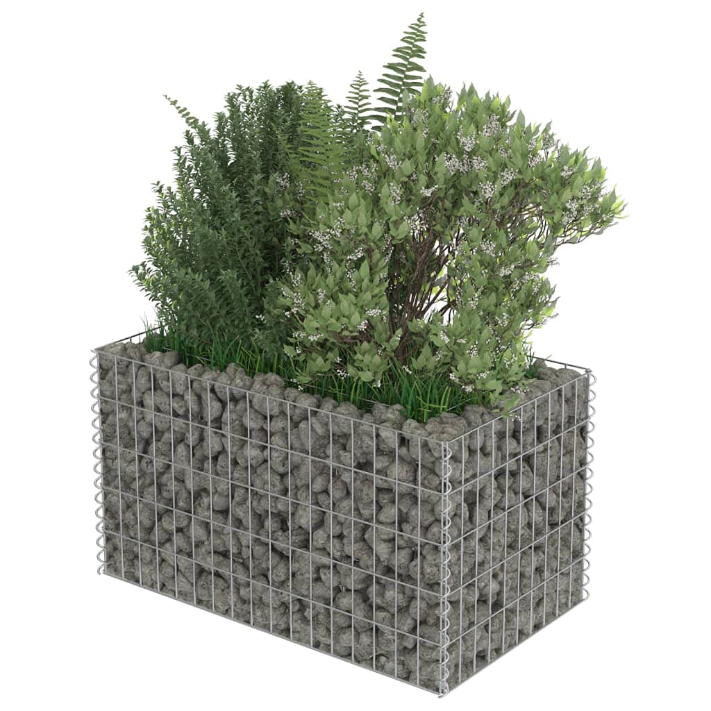 Galvanized Steel Gabion Raised Bed 35.4