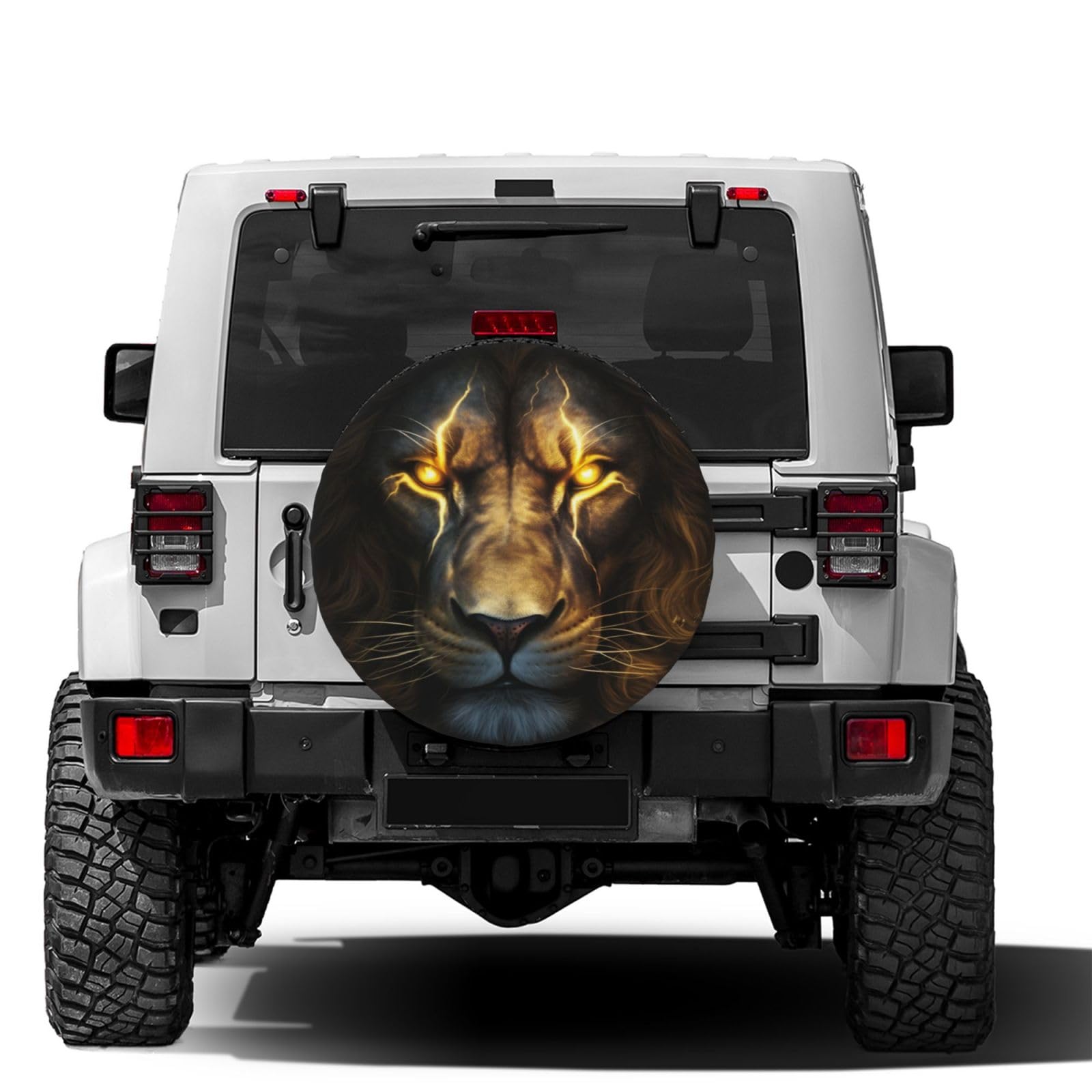 Cool Lion 16 Inch Spare Tire Cover - Dust-Proof & UV Resistant Wheel Protector for Trailers, RVs, SUVs & More | Perfect for Outdoor Adventures & Road Trips