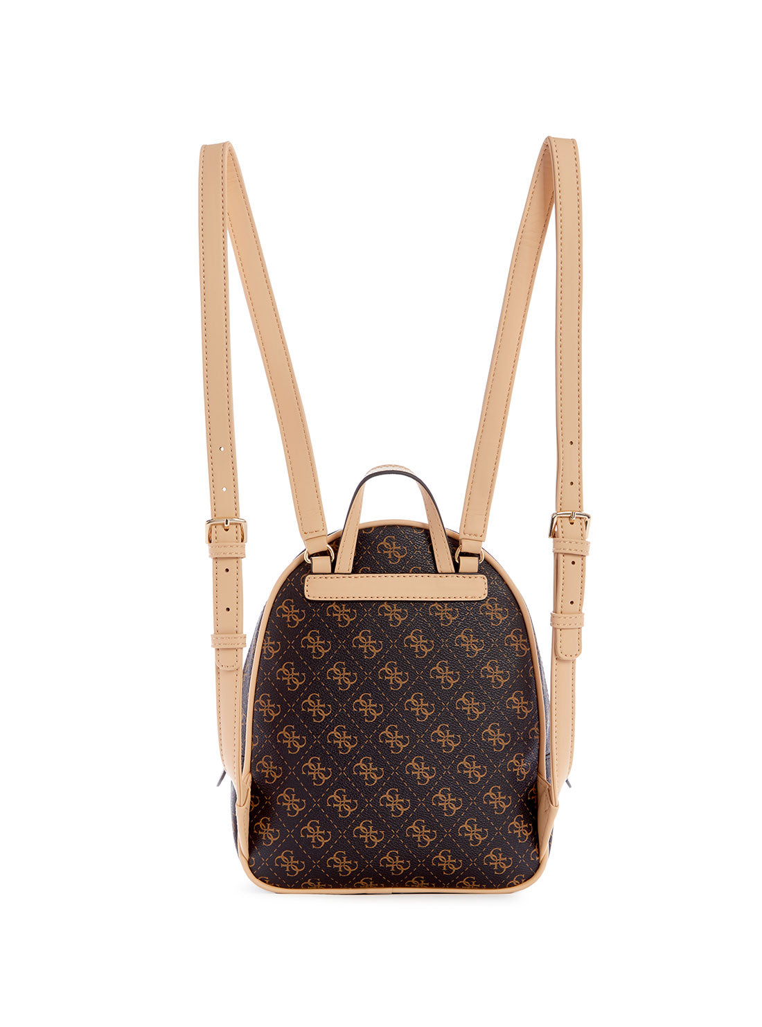 Stylish Brown Logo Manhattan Backpack for Men & Women - Durable Laptop Bag for Work, Travel & College - Perfect for Commuting, Business Trips & School