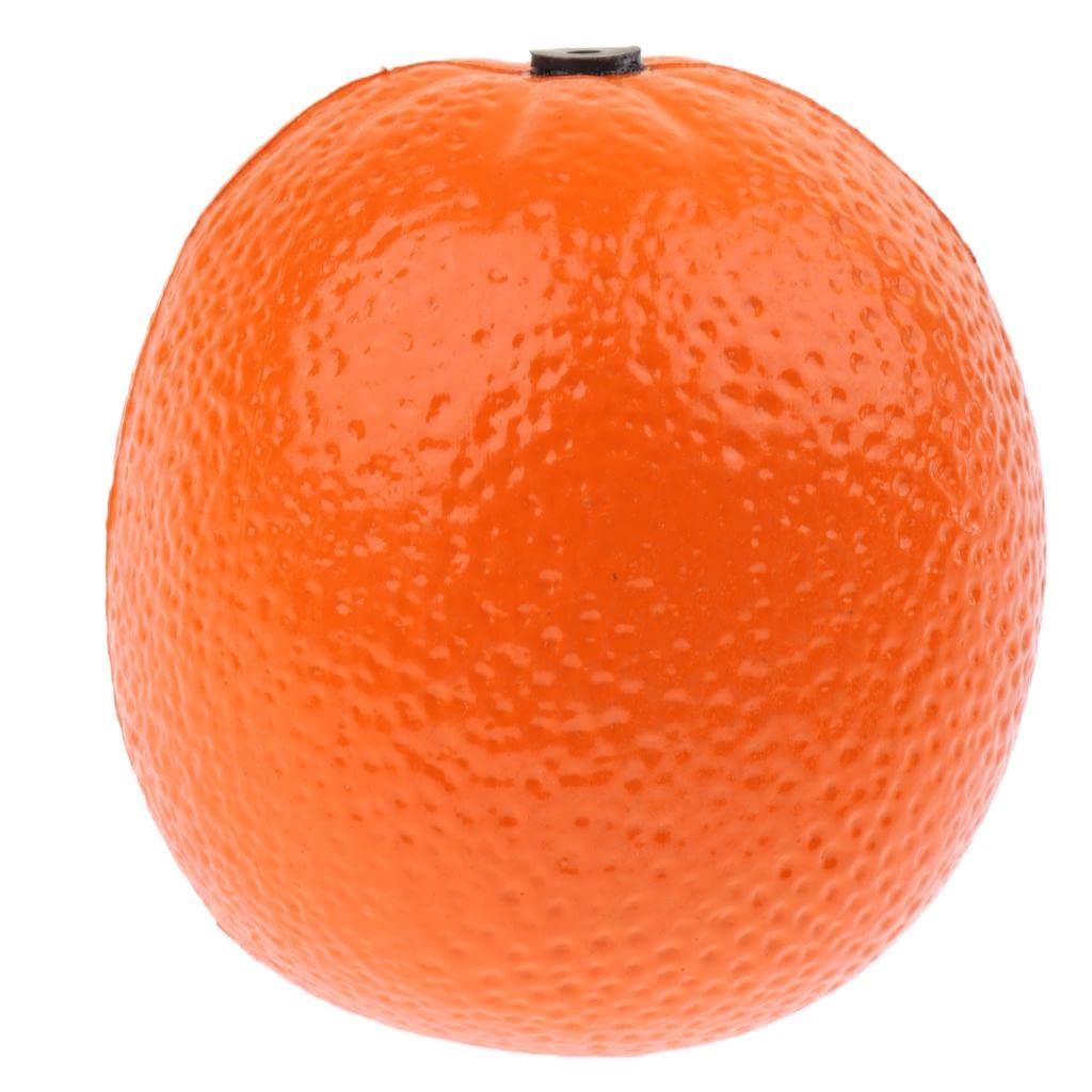 Colorful Fruit-Shaped Kids Handheld Maraca Shakers - Orange Musical Instrument for Toddlers & Preschoolers - Perfect for Birthday Parties, Classroom Activities & Early Childhood Music Education