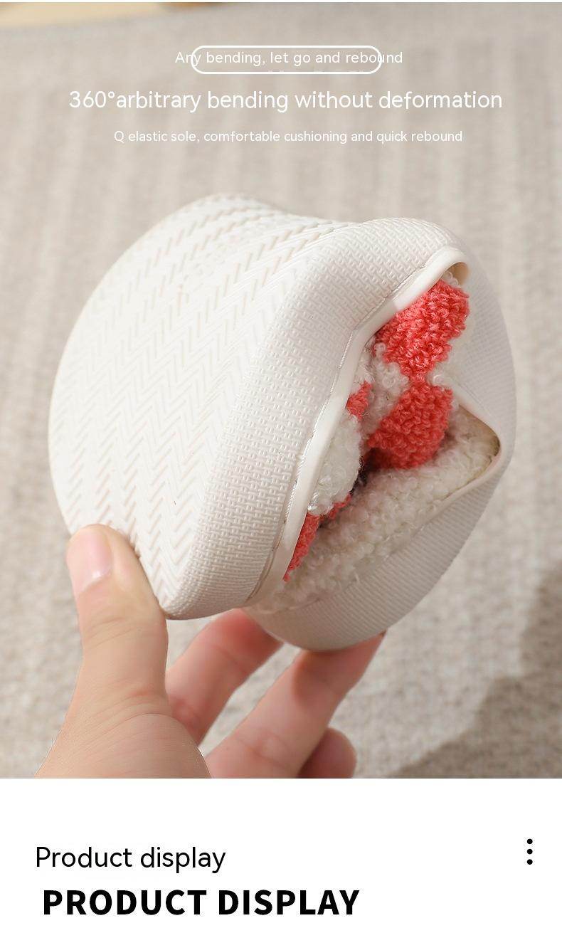 Cozy Plaid Fleece Slippers for Women & Men - Warm Fuzzy Indoor House Shoes for Winter Comfort - Perfect for Lounging at Home, Relaxing by the Fireplace